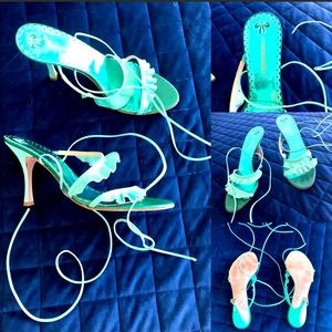 BCBGMAXAZRIA Gorgeous Gladiator Wrap Sexy Heels